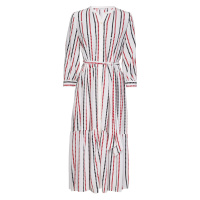 Tommy Hilfiger Dress - VISCOSE MIDI SHIRT DRESS 3/4 SLV patterned