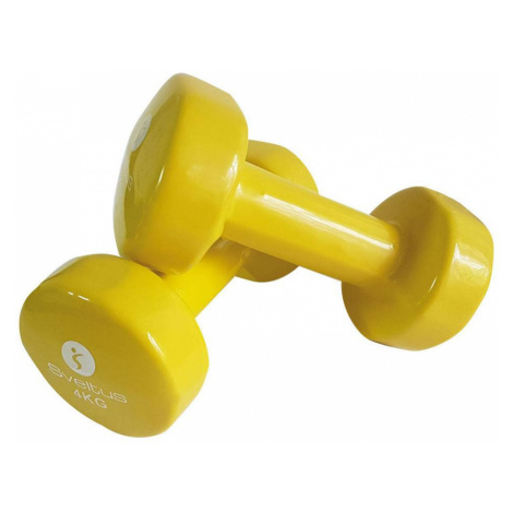 Sveltus Epoxy Dumbbells 4 kg - one pair Žlutá