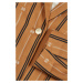 BLEJZR GANT REG MONOGRAM STRIPED BLAZER hnědá