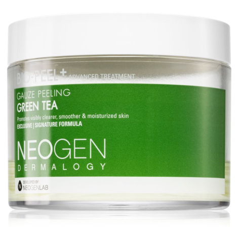 Neogen Dermalogy Bio-Peel+ Gauze Peeling Green Tea peelingové pleťové tamponky pro rozjasnění a 