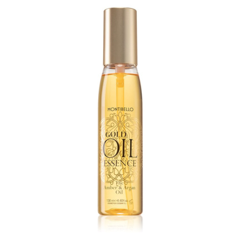 Montibello Gold Oil Amber & Argan Oil regenerační a ochranný olej pro poškozené vlasy a roztřepe