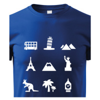 Dětské tričko pro cestovatele Cestování