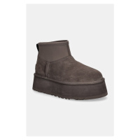 Sněhule UGG Classic Mini Dipper šedá barva, 1168170-THND