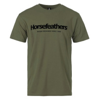 Zelené pánske tričko Horsefeathers Quarter