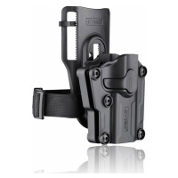 Univerzální pistolové pouzdro Mega-Fit Cytac® / snížená platforma - černá