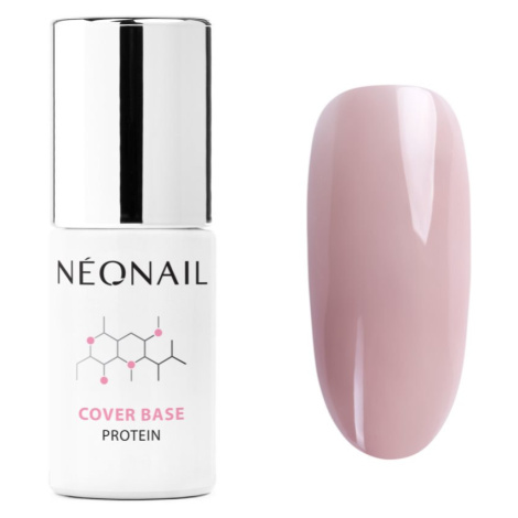 NEONAIL Cover Base Protein podkladový lak pro gelové nehty odstín Soft Nude 7,2 ml