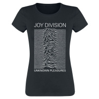 Joy Division Stacked Unknown Pleasures Dámské tričko černá