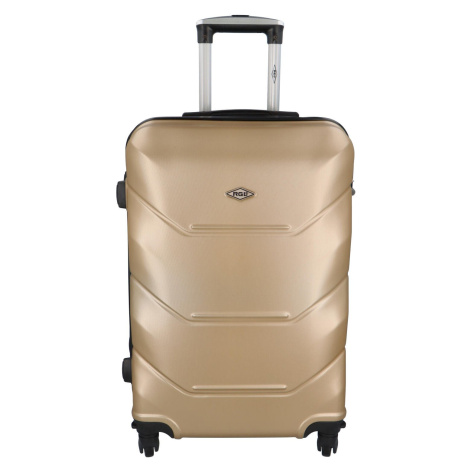 Cestovní plastový kufr Sonrado vel. XL, šampaňská RGL