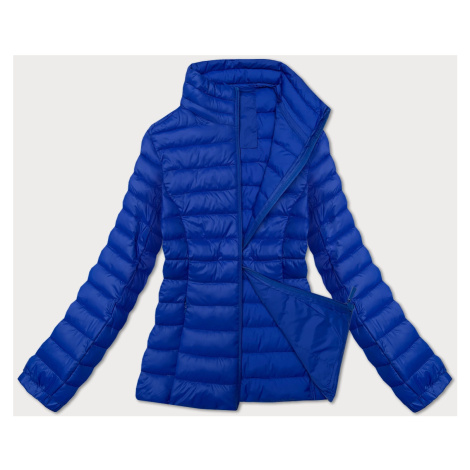 Lehká modrá dámská prošívaná bunda (5M706-184) J.STYLE