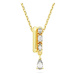 Swarovski Půvabný pozlacený náhrdelník s krystaly Dextera 5663333