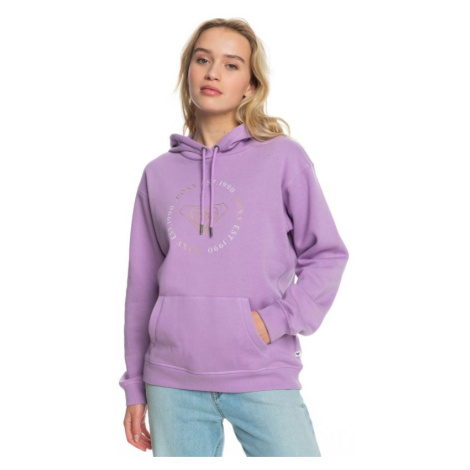 MIKINA ROXY SURF STOKED HOODIE BRUSHED A - fialová