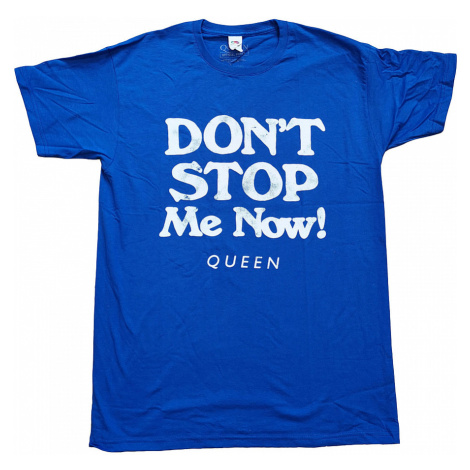 Queen tričko, Don´t Stop Me Now Blue, pánské RockOff