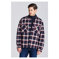 KOŠILE GANT D2. FLANNEL CHECK OVERSHIRT modrá