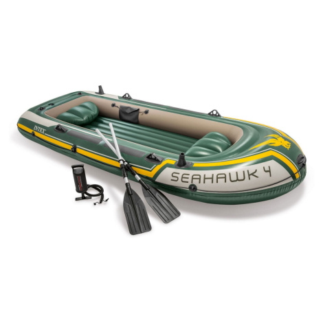 Nafukovací člun Intex Seahawk 4 Boat Set 68351NP