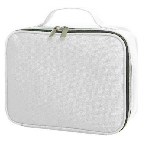 Malý kufřík do ruky se stříbrným zipem 23 x 8 x 17 cm Halfar