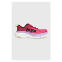 Běžecké boty Hoka Bondi 8 růžová barva, 1127952