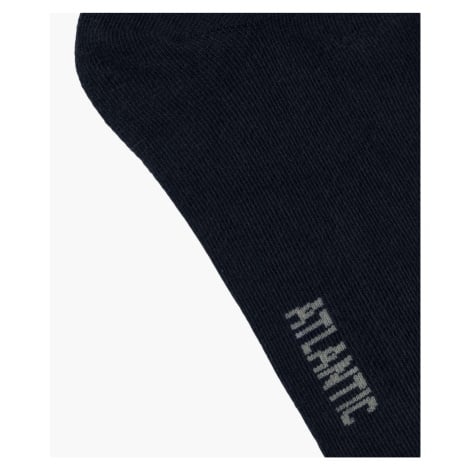 Pánské ponožky standardní délky 3Pack - tmavě modré Atlantic