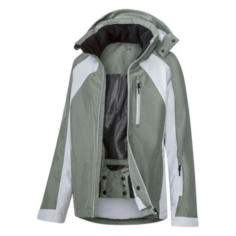 CRIVIT Dámská lyžařská bunda 10.000 mm (zelená/šedá)