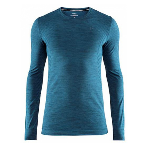 Pánské tričko CRAFT Fuseknit Comfort LS modrozelená