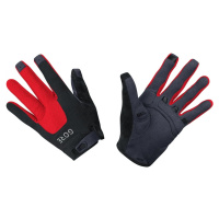 Cyklistické rukavice GORE C5 Trail červeno-černé
