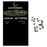 Gardner Zarážka zvonová Covert Hook Stops 20ks - zelené