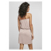 Ladies Viscose Short Bandeau Dress - duskrose