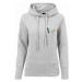 Dámská mikina // Mister Tee / Ladies Kicksove EMB Hoody grey