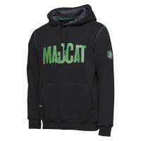 Madcat mikina mega logo hoodie black caviar