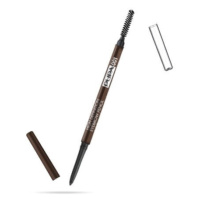 PUPA Milano Automatická tužka na obočí s hřebínkem (High Definition Eyebrow Pencil) 0,9 g 002 Br