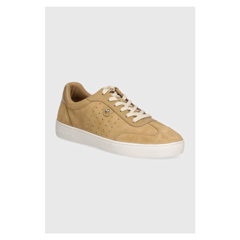 Semišové sneakers boty MICHAEL Michael Kors Scotty hnědá barva, 43T4SCFS1S 222