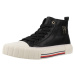 Tommy Hilfiger HIGH TOP LACE-UP SNEAKER Černá