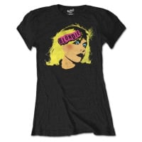 Blondie Tričko Punk Logo Womens Black