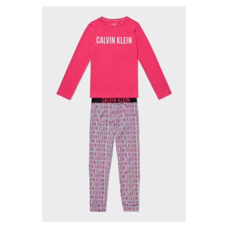 PRO DĚTI! Calvin Klein pyžamo Girls- růžové | Modio.cz
