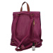 Trendy dámský kabelko-batůžek Promise, růžová