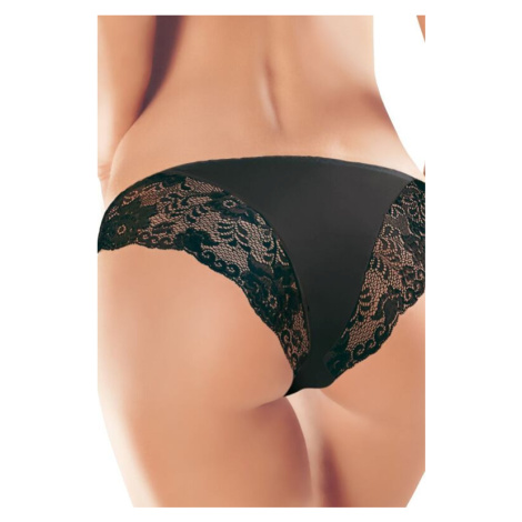 Kalhotky s krajkou 65 černé Ewana