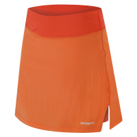 Husky Flamy L, orange Dámská funkční sukně se šortkami