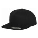 Kšiltovka // Flexfit Classic 5 Panel Snapback blk/blk