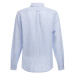 Košile woolrich botton down linen shirt modrá
