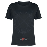 Diablo 4 - Pentagram Dámské tričko černá