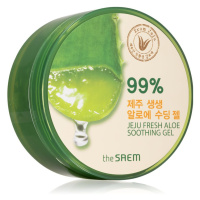 The Saem Jeju Fresh Aloe 99% hydratační a zklidňující gel 300 ml