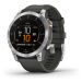 Garmin epix™ 47mm Silver/ Gray Silicone Band - 010-02582-01