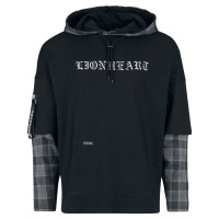 Lionheart EMP Signature Collection - Oversize Tričko s dlouhým rukávem cerná/šedá