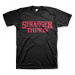 Stranger Things tričko, Logo Black, pánské