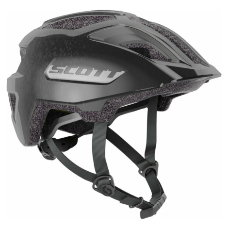 Scott Spunto Plus Junior Black/Reflective Grey Dětská cyklistická helma