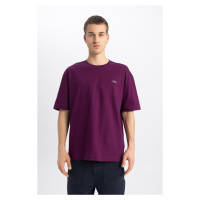 DEFACTO Oversize Fit Crew Neck Printed Short Sleeve T-Shirt