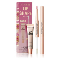 Makeup Revolution Lip Shape Kit sada na rty odstín Pink Nude 1 ks