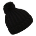 Lewro IZARO Chlapecká pletená čepice, černá, velikost