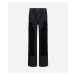 Džíny karl lagerfeld jeans klj relaxed cord denim stone washed black