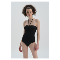 Dagi Black Corset Compression Swimsuit
