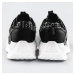 Černé dámské sportovní boty (7003)